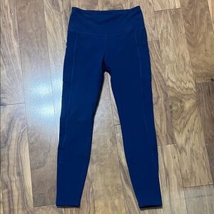 Libian Deep Blue Leggings